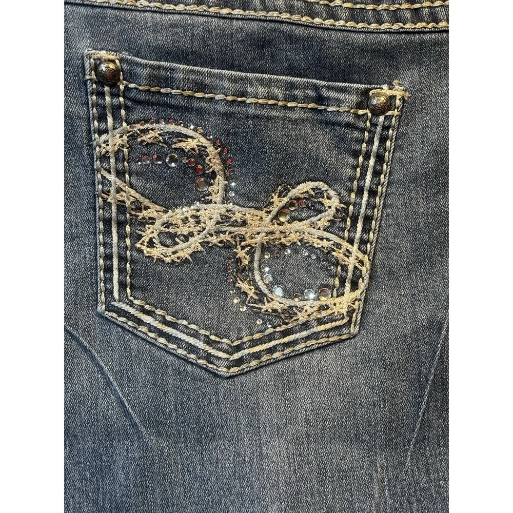 Nine West Jeans Women's Size 32/14 Date‎ Night Fit Studded Pockets Missy